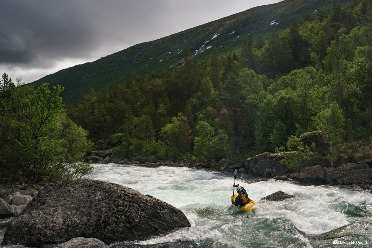 whitewater kayaking driva river norway photography paddling